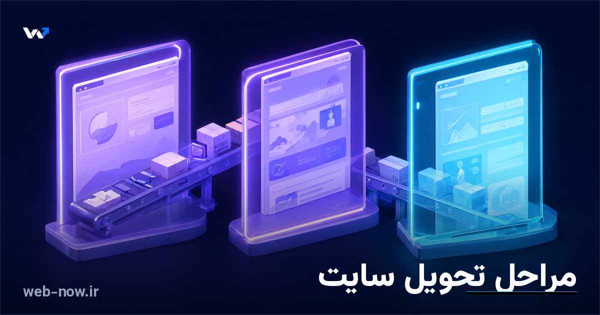 مراحل سفارش، بررسی و تحویل یک وب‌سایت اختصاصی